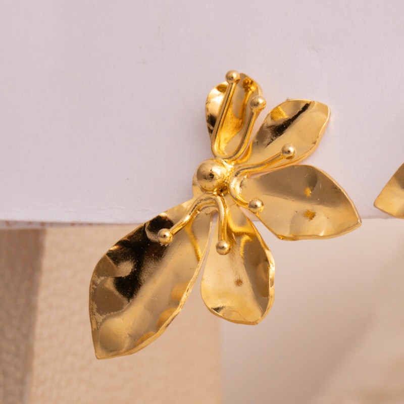 Aretes media flor No 107 - Image 2