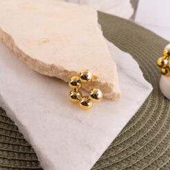 Earcuff plastimetal gold  No 979