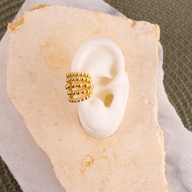 Earcuff Gold No 986