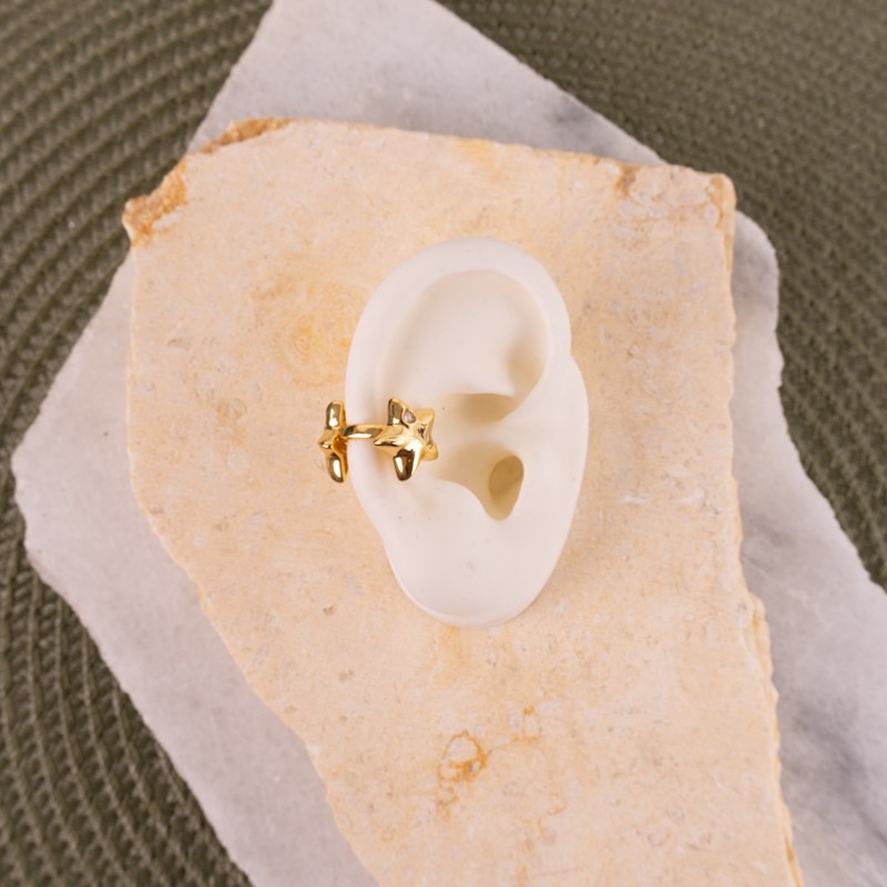 Earcuff Gold estrella No 973 - Image 3