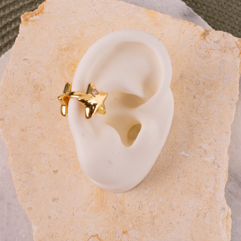 Earcuff Gold estrella No 973 - Image 2