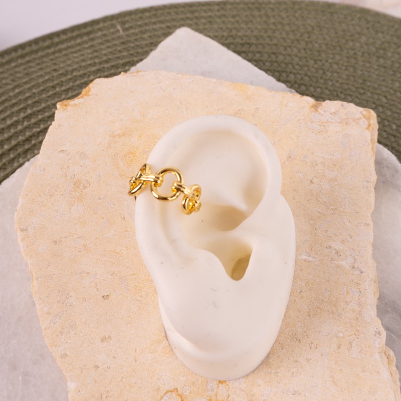 Earcuff gold No 974