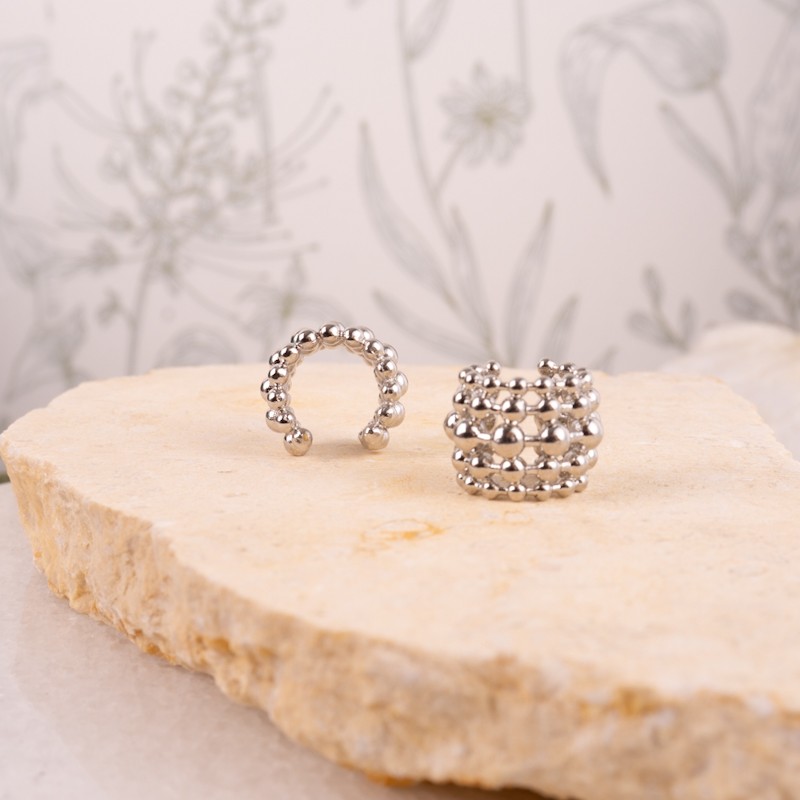 Earcuff Silver No 985 - Image 2