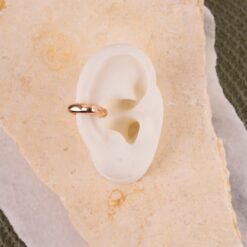 Earcuff cuadrado Oro Rosa No 969