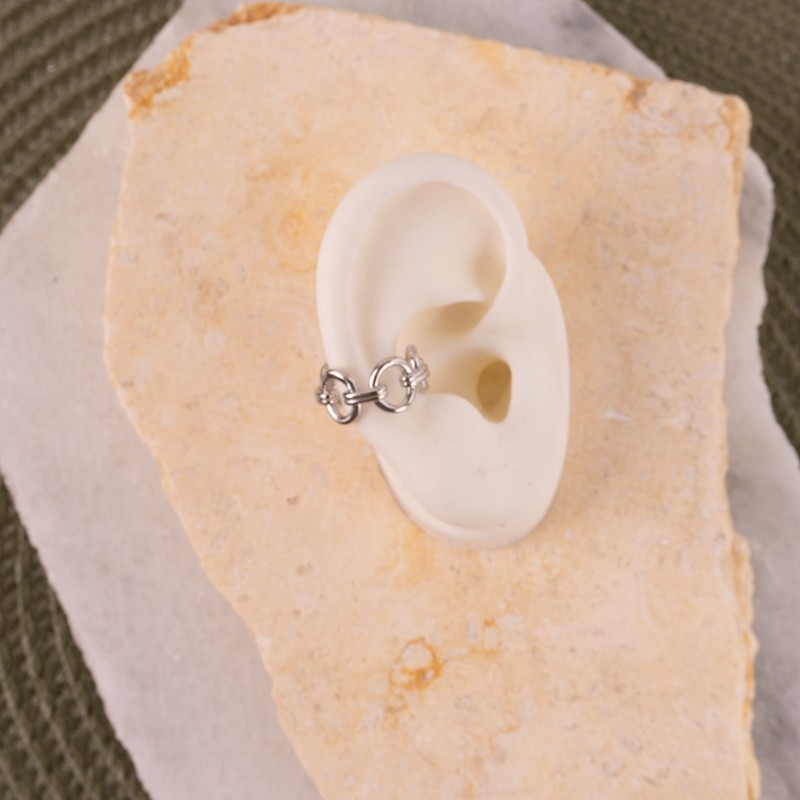 Earcuff Silver No 974 - Image 3