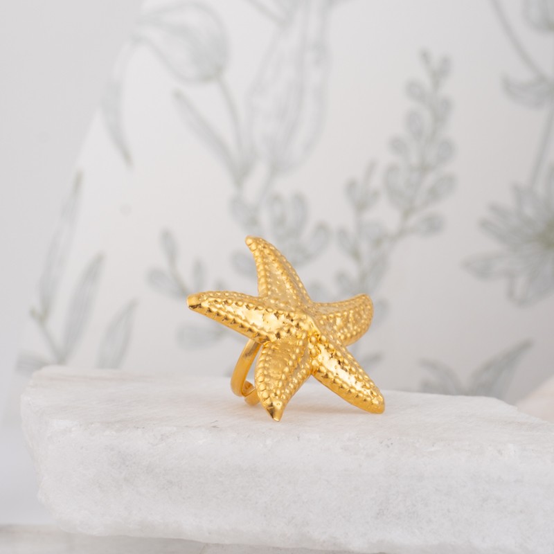 Anillo estrella de mar Gold No 993 - Image 2