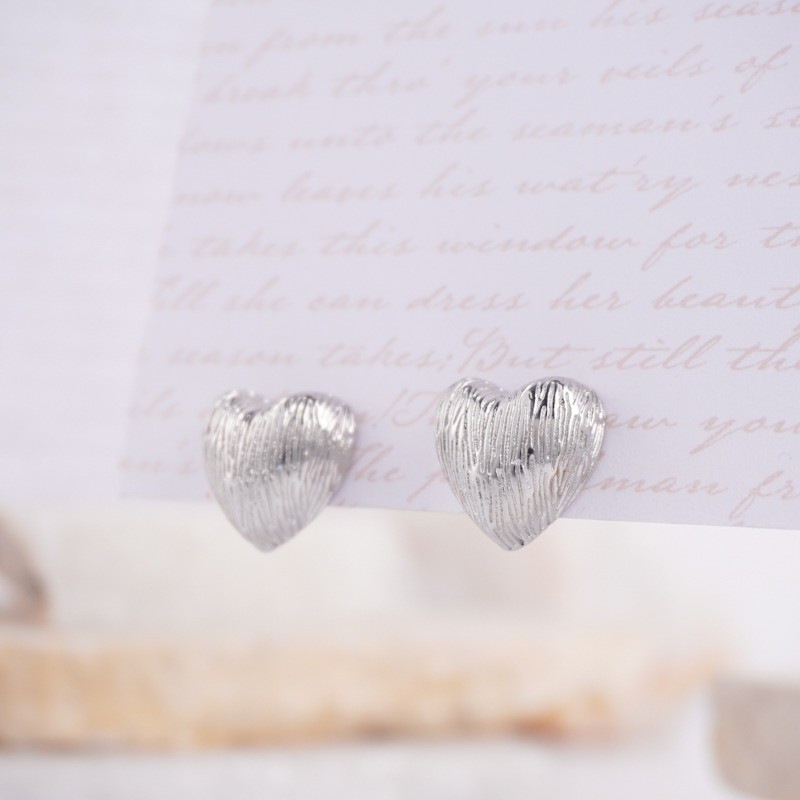Aretes Textura Silver 1138 - Image 2
