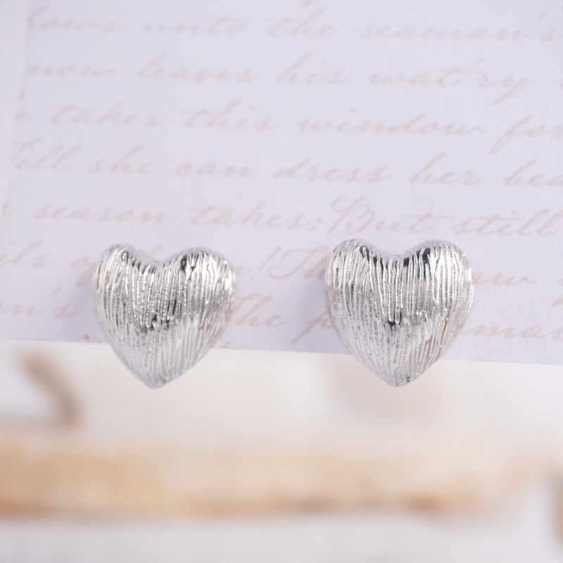 Aretes Textura Silver 1138