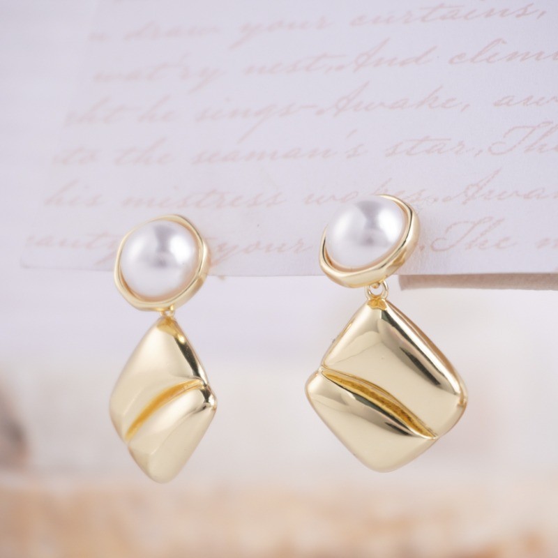 Aretes Dorado Infinito 1135