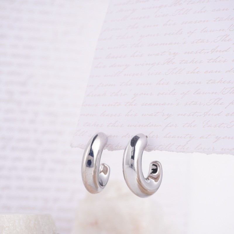 Aretes Dupla Silver 1114 - Image 2