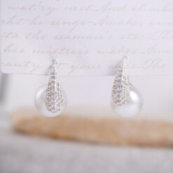 Aretes Perla Celestial 1073