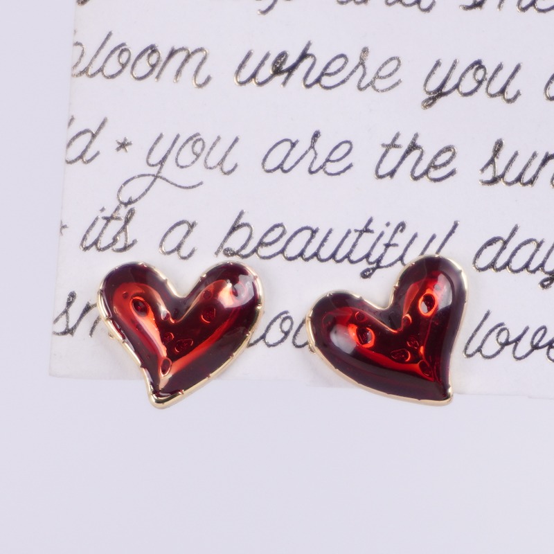 Aretes Red love 1165