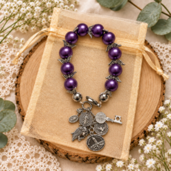 pulsera DENARIO   No 921 Morado