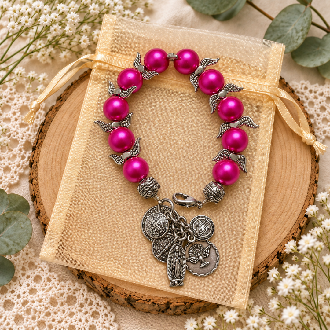 pulsera DENARIO No 921 ROSADO